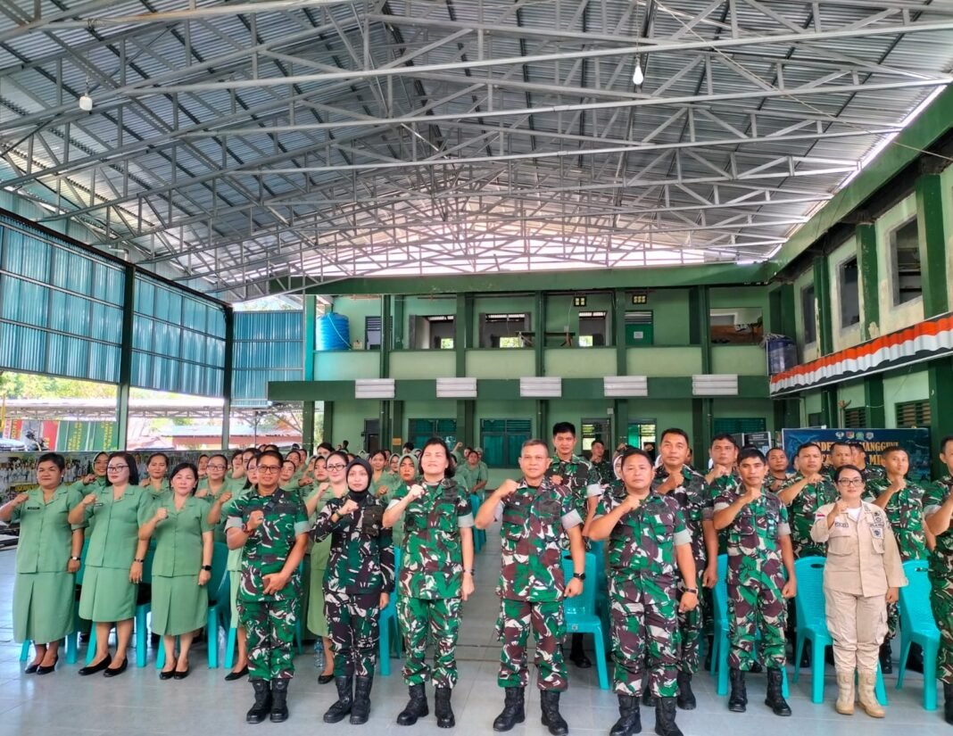 Kodim 1309/Manado Menggelar Penyuluhan Kesehatan tentang Diabetes Melitus dan Hipertensi