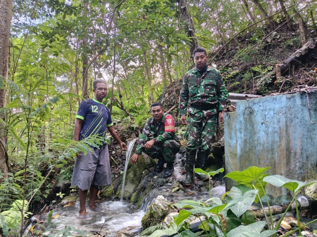 Harapan Baru Bagi Warga Nenoat: TNI Awali Pembangunan Pompa Hydram
