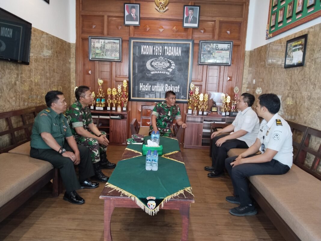 Kasdim Tabanan Gelar Audiensi dengan Kepala Imigrasi untuk Perkuat Kerja Sama Menjelang Peresmian Kantor Baru