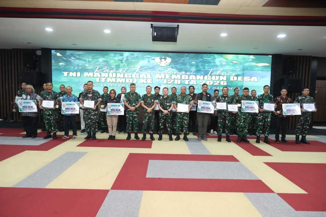 Rapat Koordinasi TMMD ke-128: Memperkuat Sinergi untuk Pembangunan di 47 Daerah