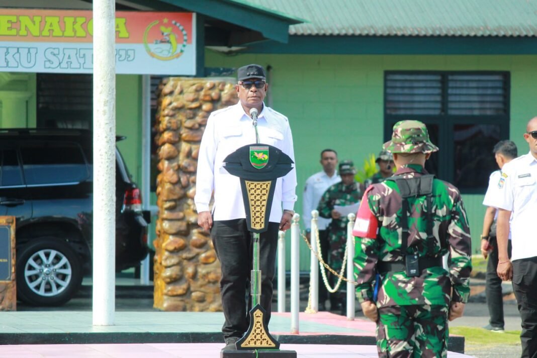 Bupati Mimika Pimpin Pembukaan TMMD Ke-128, Tekankan Peran Sinergi