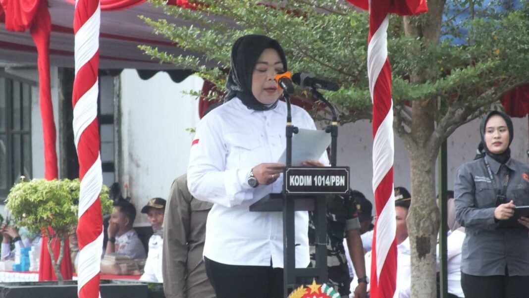 Bupati Kobar Ajak Sinergi Lintas Sektor dalam Pembukaan TMMD Ke-128 di Pangkalan Banteng