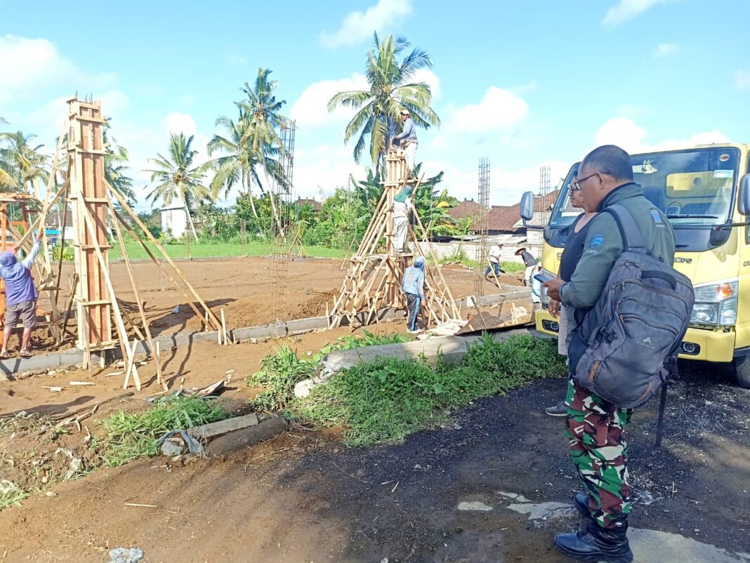 Pengecekan Progres Pembangunan Gerai KDKMP di Desa Bangbang