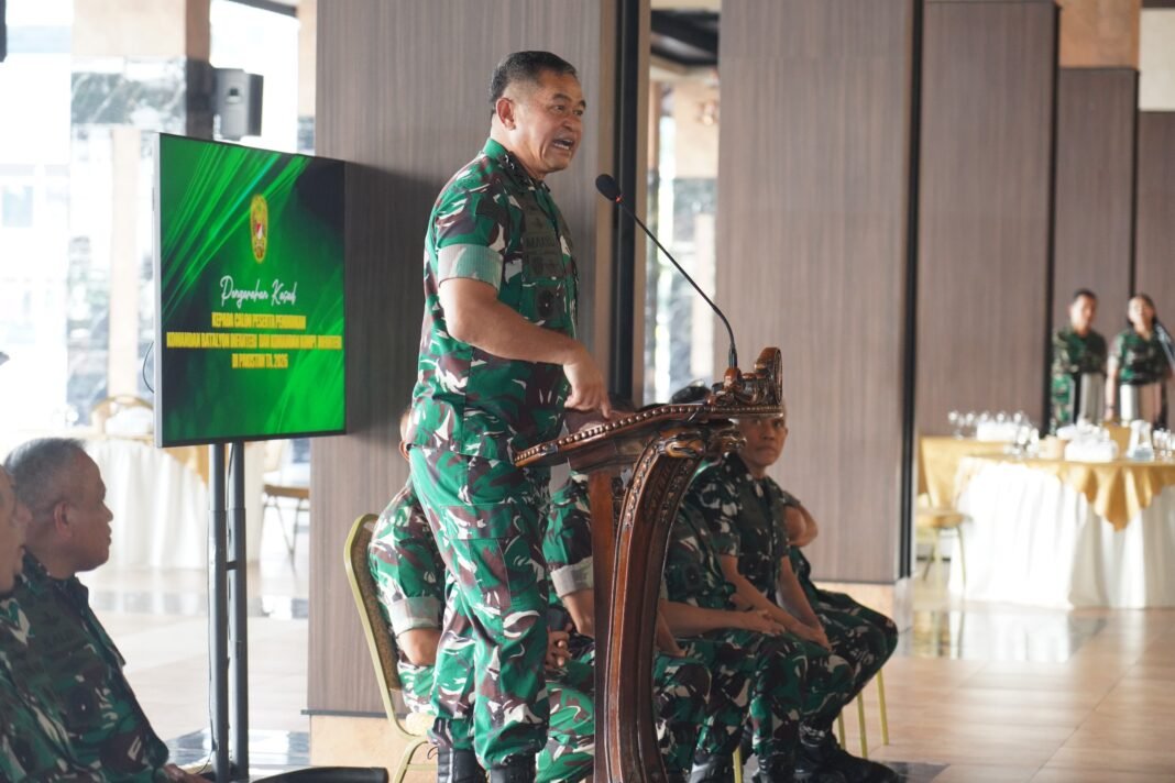 Kasad Tekankan Pentingnya Profesionalisme bagi Calon Danyon dan Danki