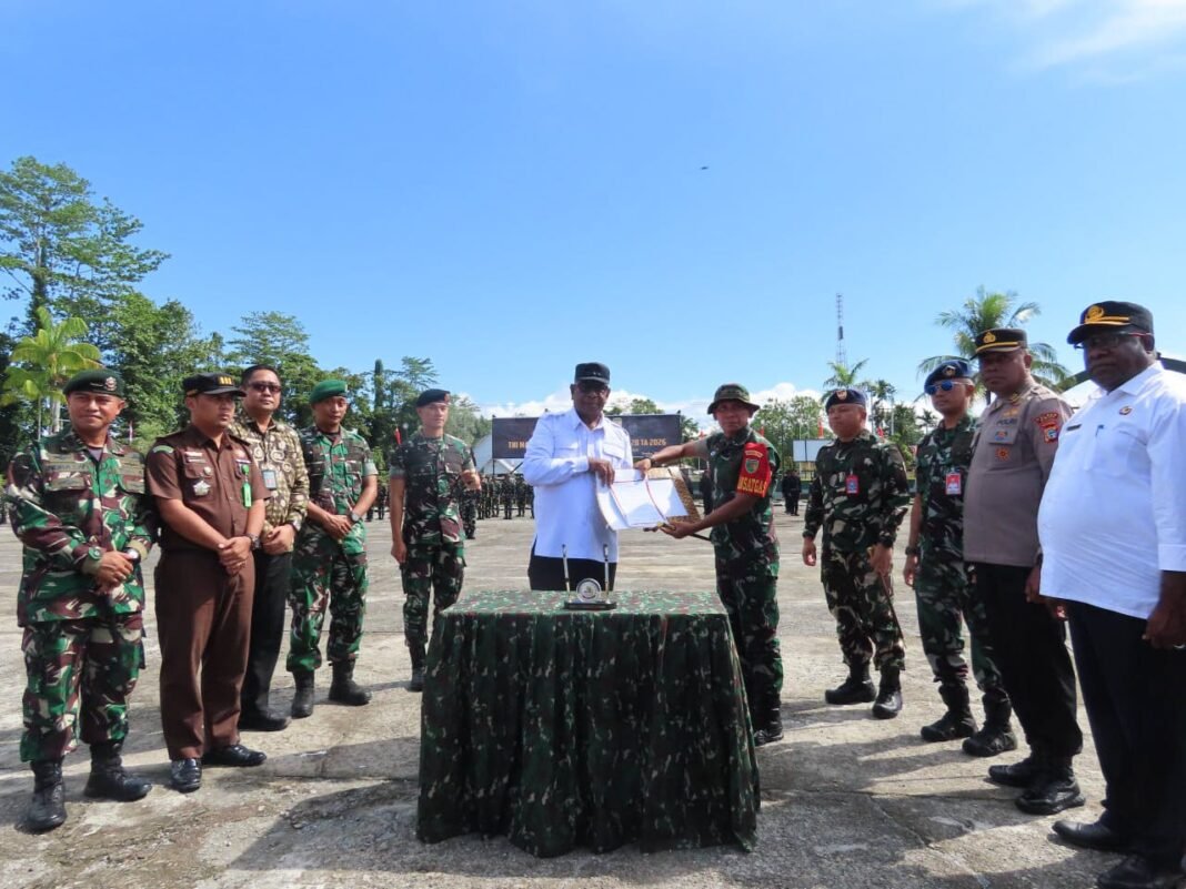 Pembukaan TMMD Ke 128 Kodim 1710/Mimika