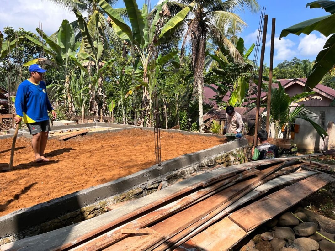 Pembangunan RTLH dalam TMMD 128 Kodim 0425/Seluma Utamakan Sanitasi