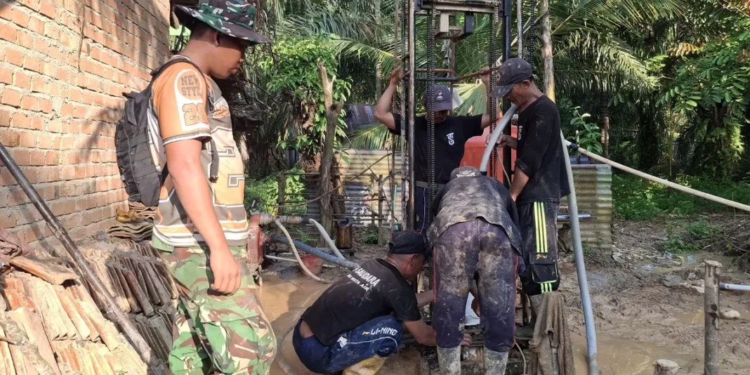 Lubuk Tampang Rayakan Penemuan Sumber Air Bersih Baru