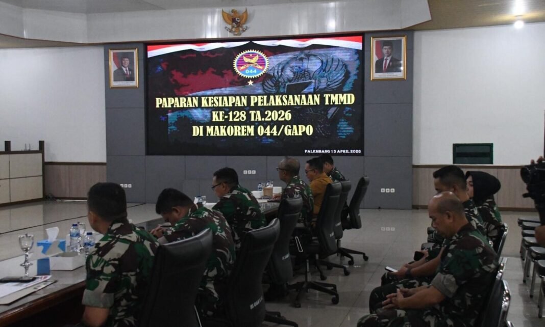 TMMD ke-128: Komitmen Danrem 044/Gapo untuk Masyarakat