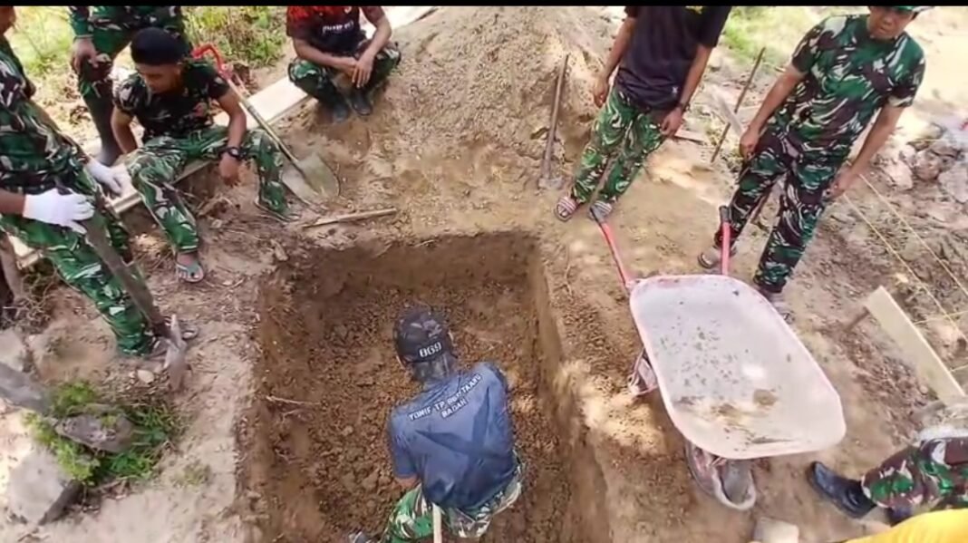 Optimisme di Hari Ke-4 TMMD ke-128: Pembangunan MCK untuk Masyarakat yang Lebih Sehat