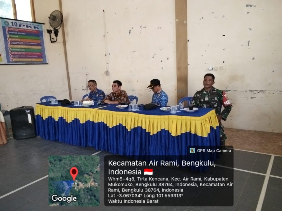 Pelaksanaan Lomba Desa di Kecamatan Air Rami, Kodim 0428/Mukomuko Terlibat