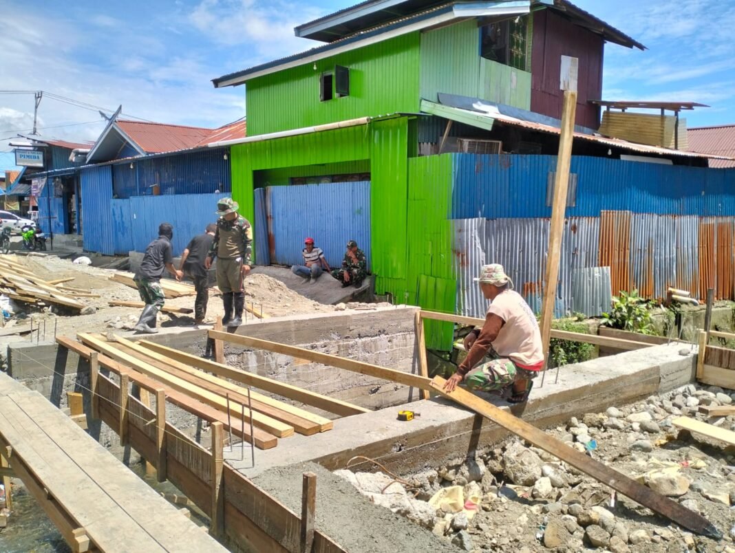 Pembangunan Jembatan Perintis Garuda di Titik Kedua Didorong dengan Semangat Gotong Royong