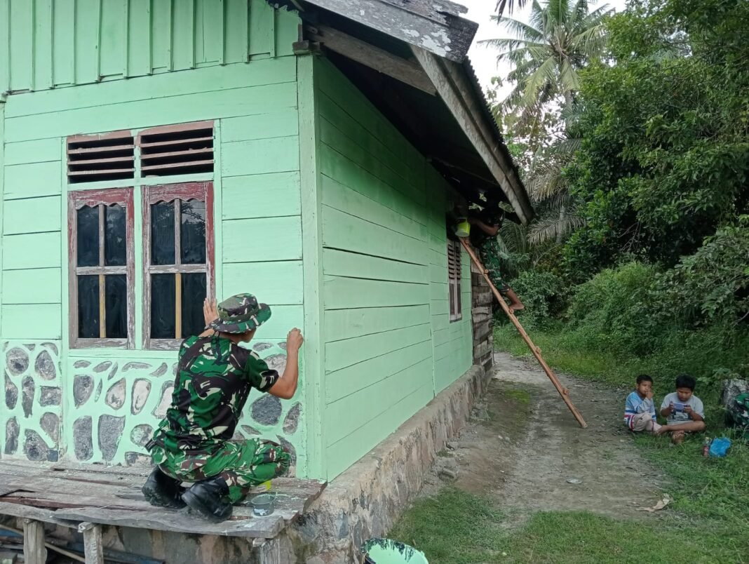 TMMD Ke-128: Pembangunan RTLH Melangkah Pasti