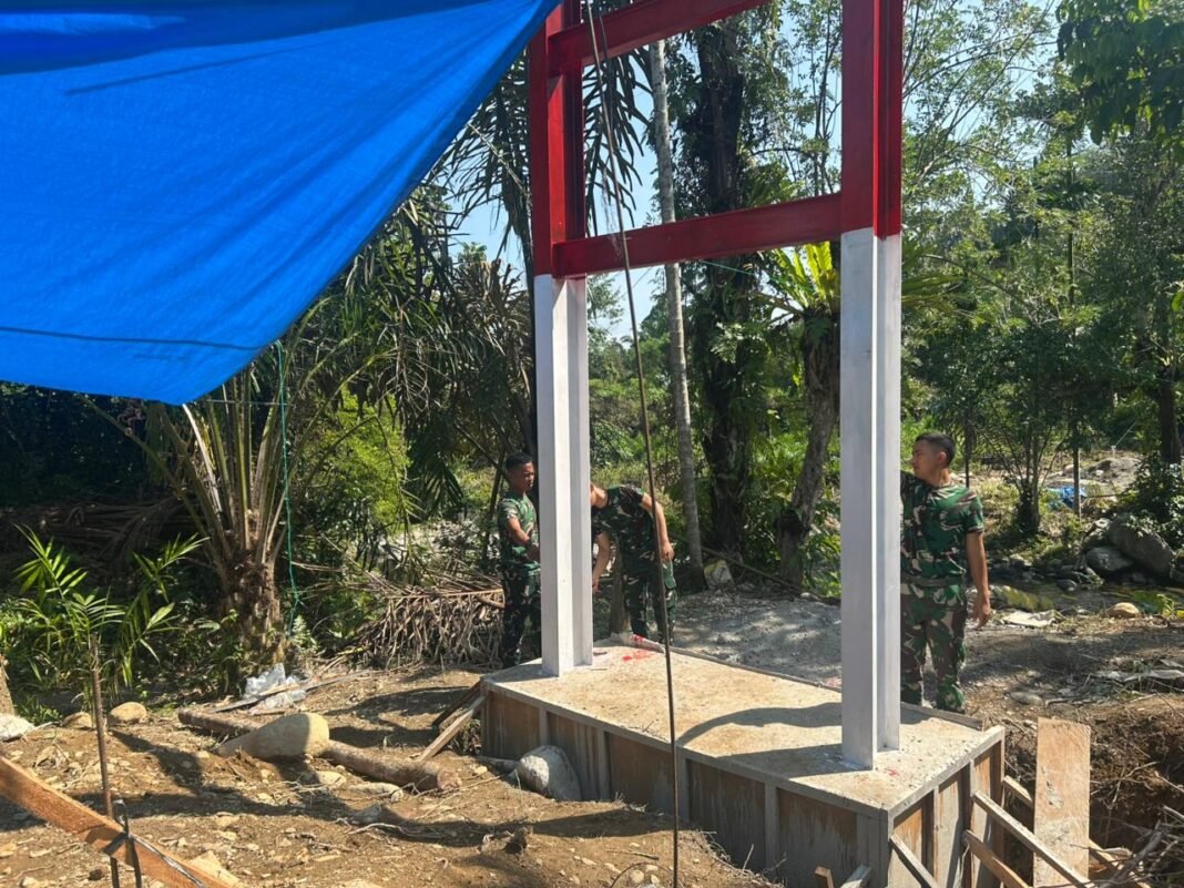 Percepatan Proyek Jembatan Gantung Perintis Garuda di Bengkulu Selatan