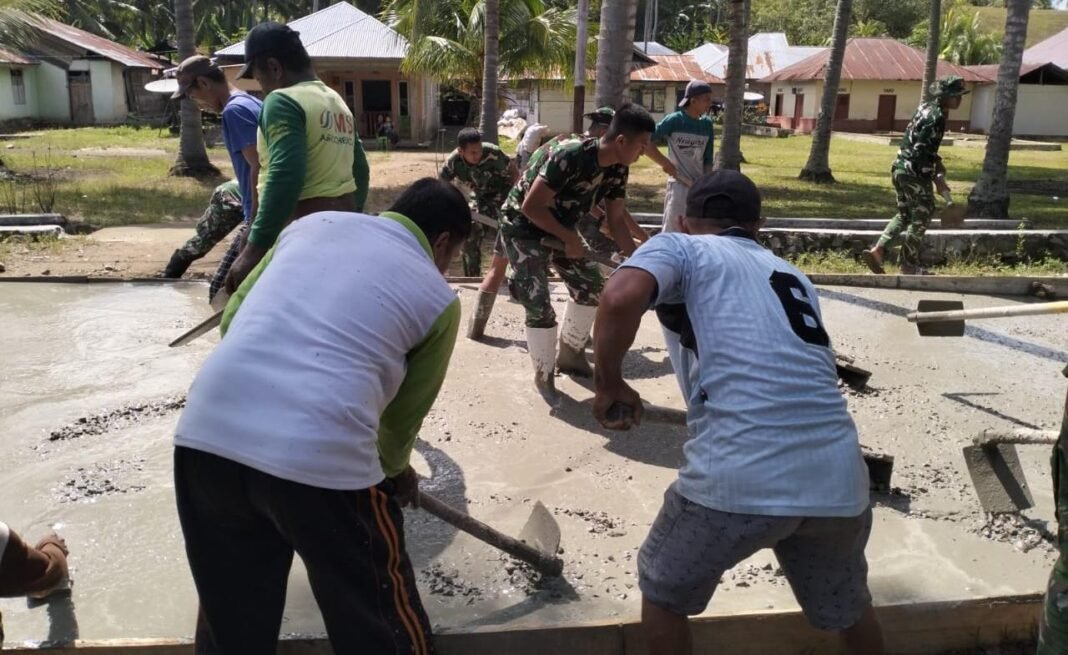 Jalan Rabat Beton TMMD Boalemo Diharapkan Perkuat Mobilitas dan Perekonomian Warga Desa