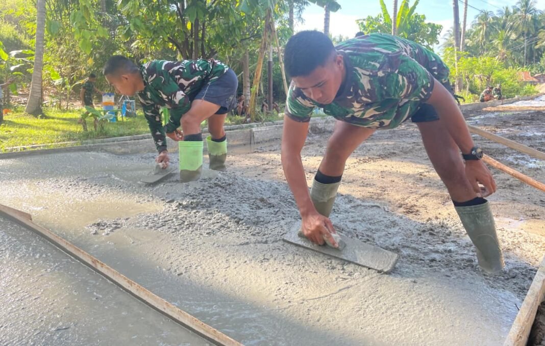 Dukungan Teknologi dan Gotong Royong Percepat Pembangunan Jalan Beton di Boalemo