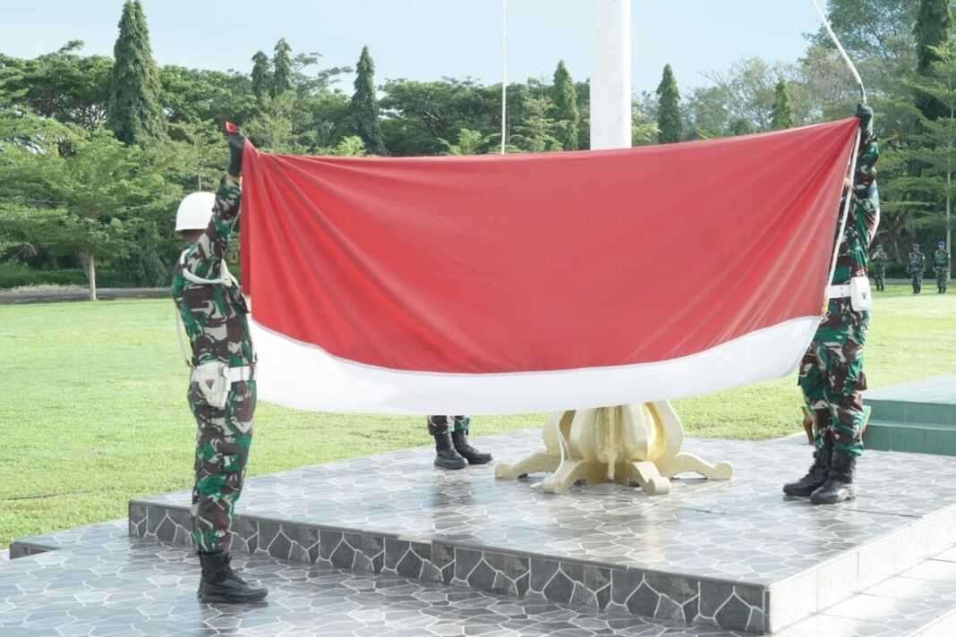 Korem 012/TU Gelar Upacara Bulanan, Kasad Tekankan Kewaspadaan Hadapi Krisis Global