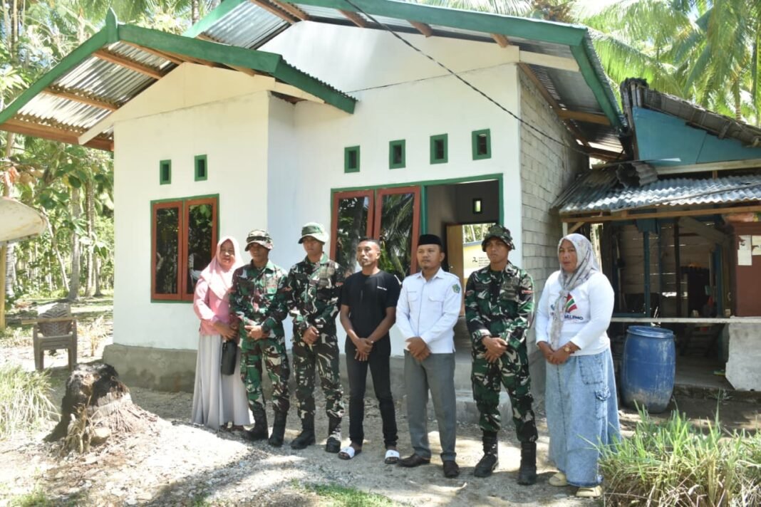 TMMD ke-128 Boalemo Tingkatkan Kesejahteraan Warga Lewat Program Rumah Layak Huni
