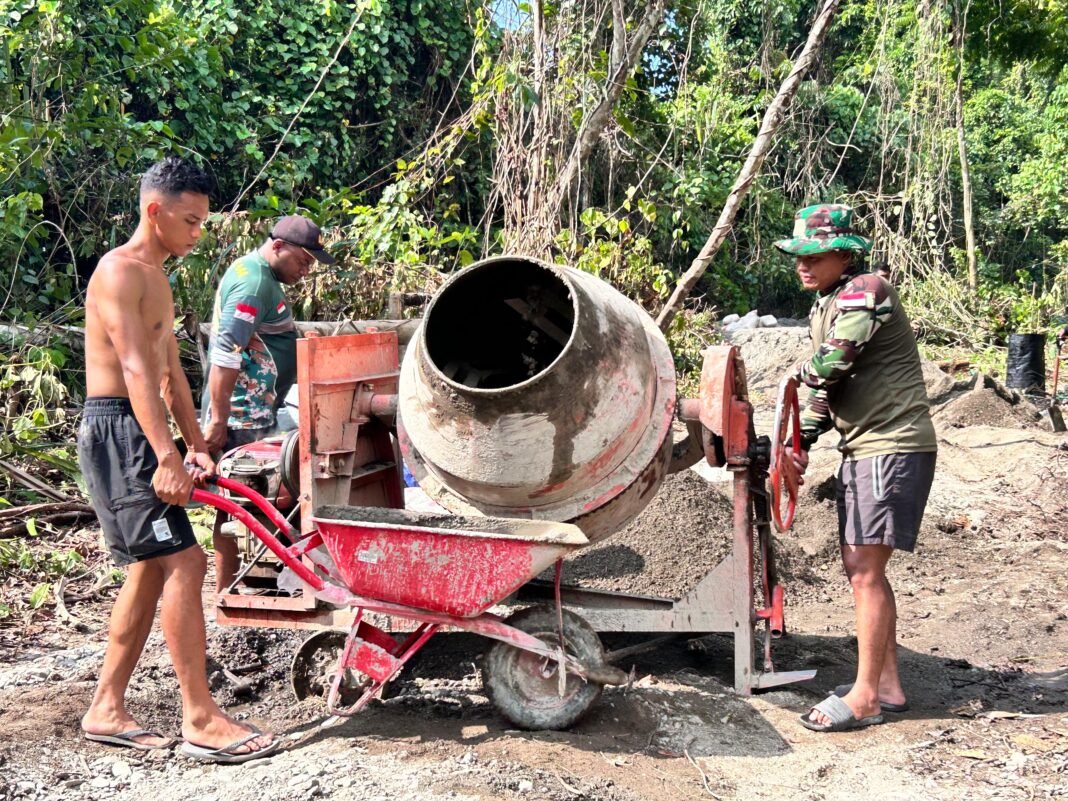 Solidaritas dan Toleransi dalam Proyek TMMD di Tanah Rubuh