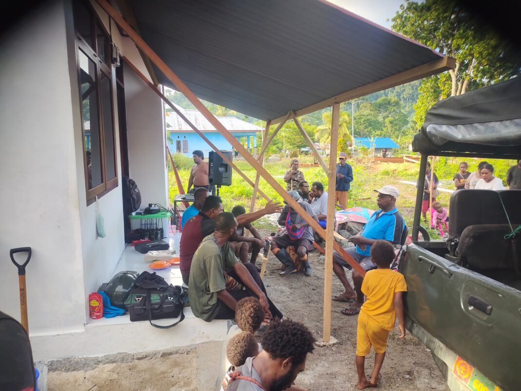 Tanggapan Warga Kampung Tanah Rubah kepada Satgas TMMD