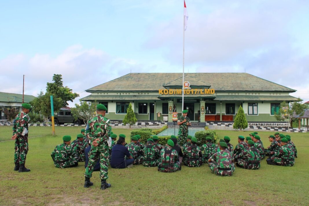 Jam Komandan: Dandim 1017/Lmd Berikan Arahan untuk Prajurit