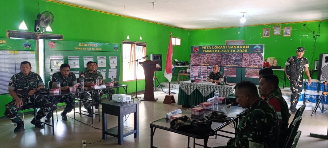 Program TMMD Ke-128 di Pulau Moa: Danrem 151/Binaya Optimis Sukses