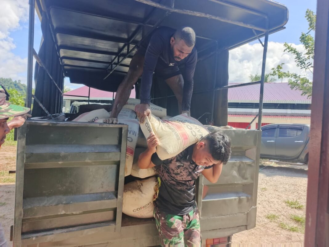 Peran Aktif Warga dalam TMMD Ke-128 di Manokwari