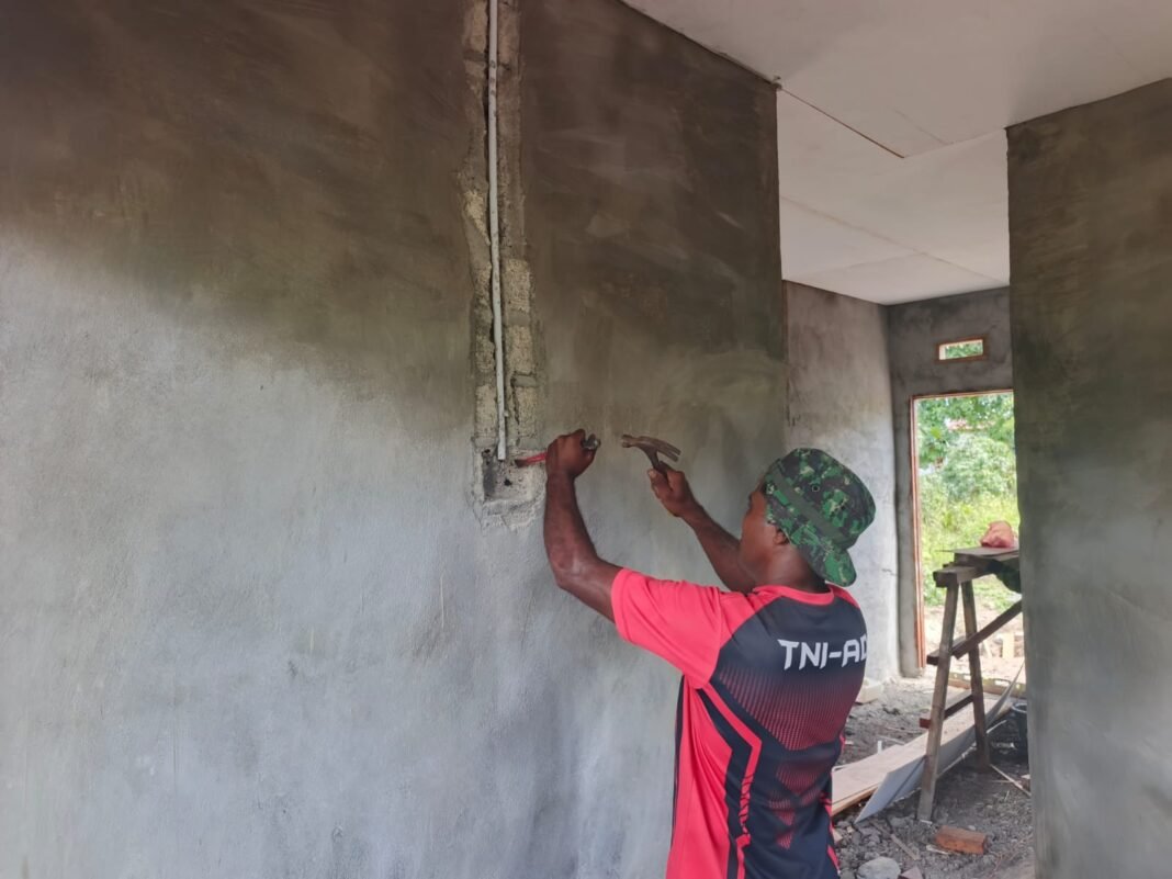 Membangun Kenyamanan Lewat Penerangan RTLH di TMMD