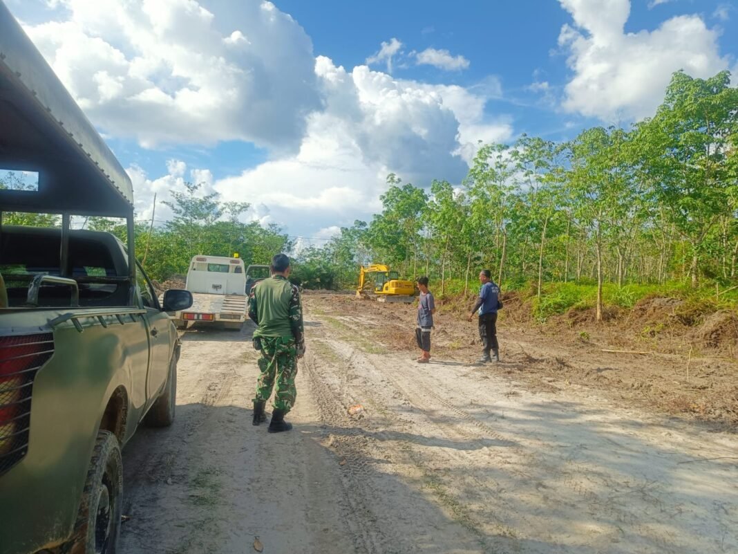 TMMD Ke-128 di Desa Sungai Hijau: Momentum Pembangunan Bersama