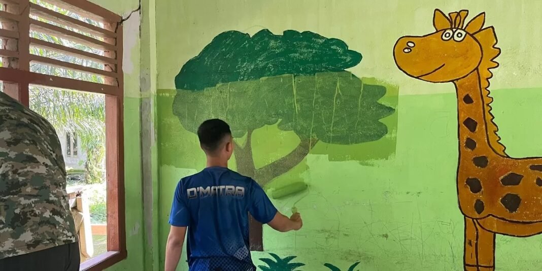 Keceriaan Belajar di TK Al-Muslimun Melalui Rehabilitasi Ruangan