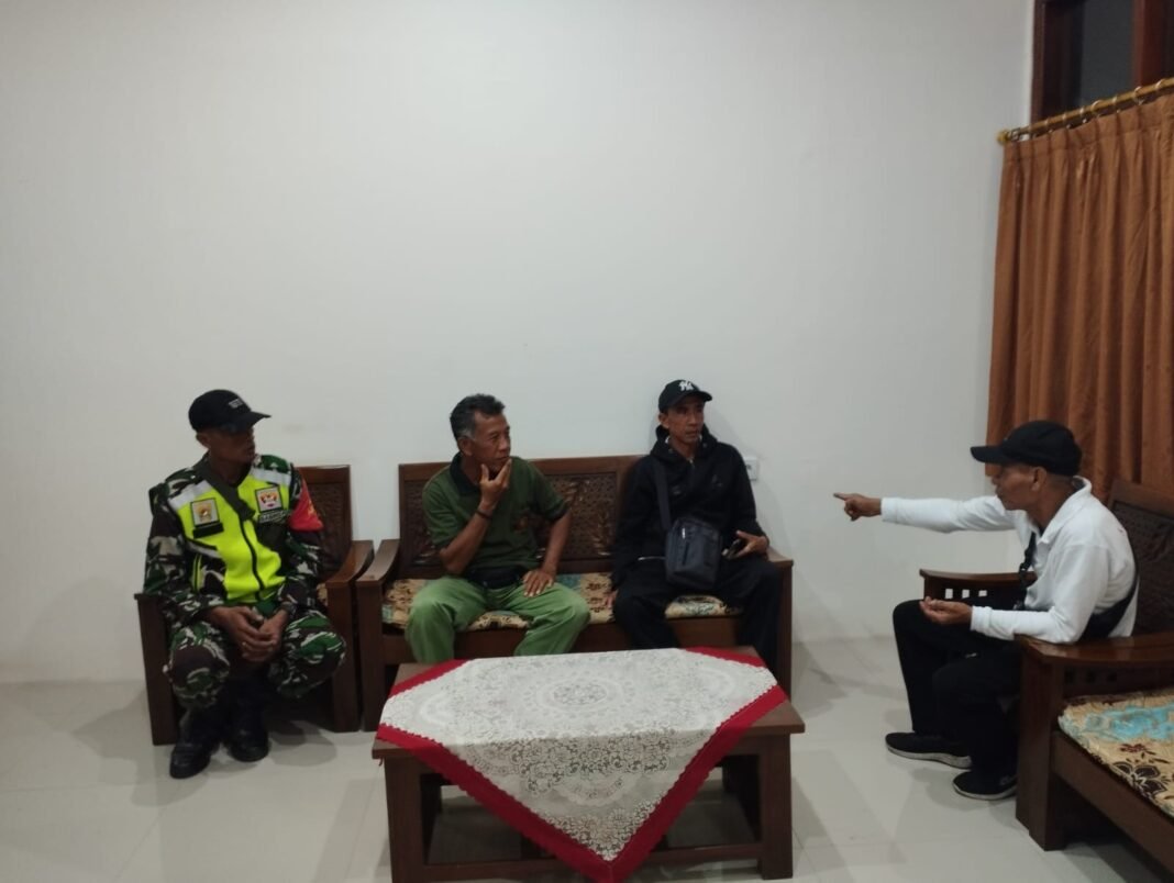 Pemeriksaan Kesehatan ODGJ oleh Babinsa Bersama Tim Medis