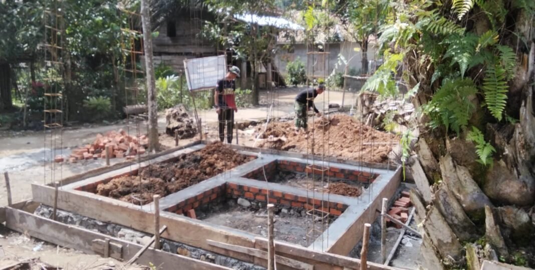 Inovasi Satgas TMMD 128 dalam Memperkuat Struktur MCK