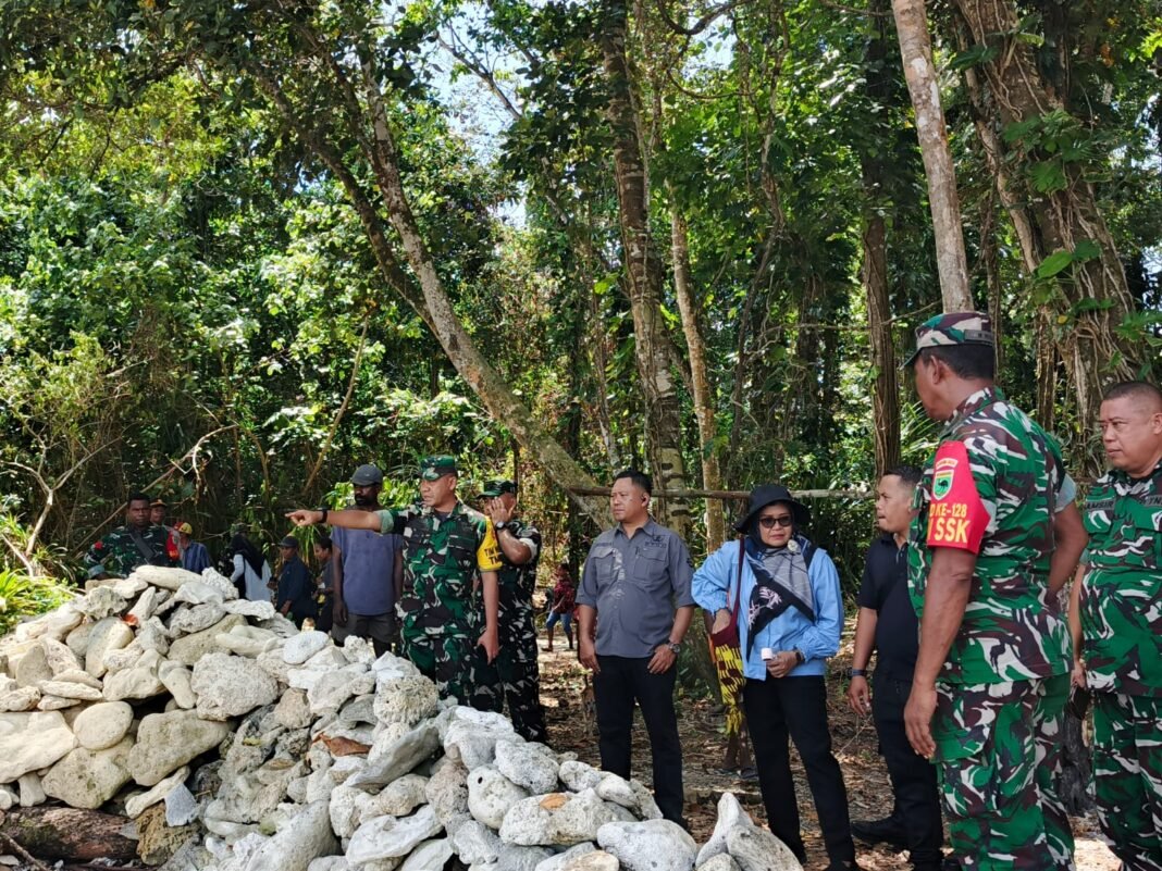 Tim Wasev Menilai Pelaksanaan TMMD Ke-128 di Manokwari