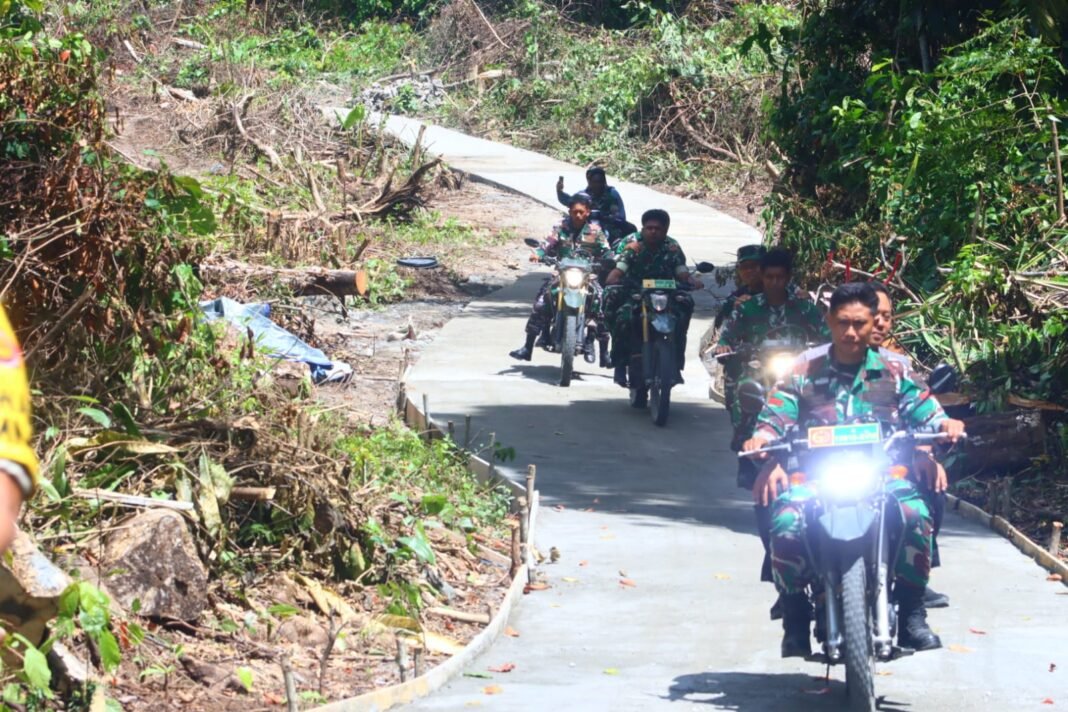 TMMD Ke-128 Selesai, Warga Tanah Rubuh Dapatkan Akses Jalan yang Lebih Optimal