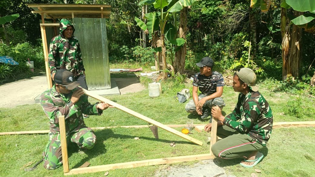TMMD 128 Sukses dengan Penyelesaian MCK
