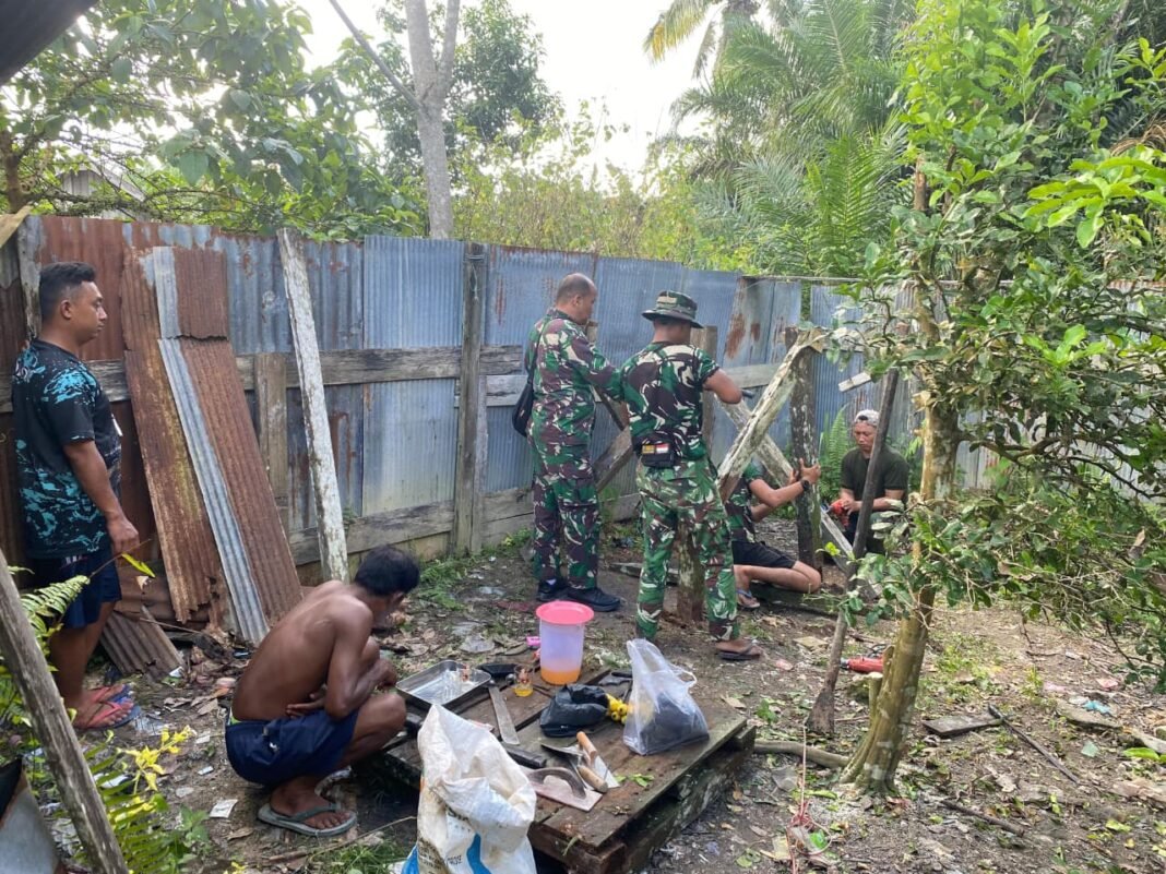 Program TMMD Ke-128, Warga Desa Sungai Hijau Terima Manfaatnya