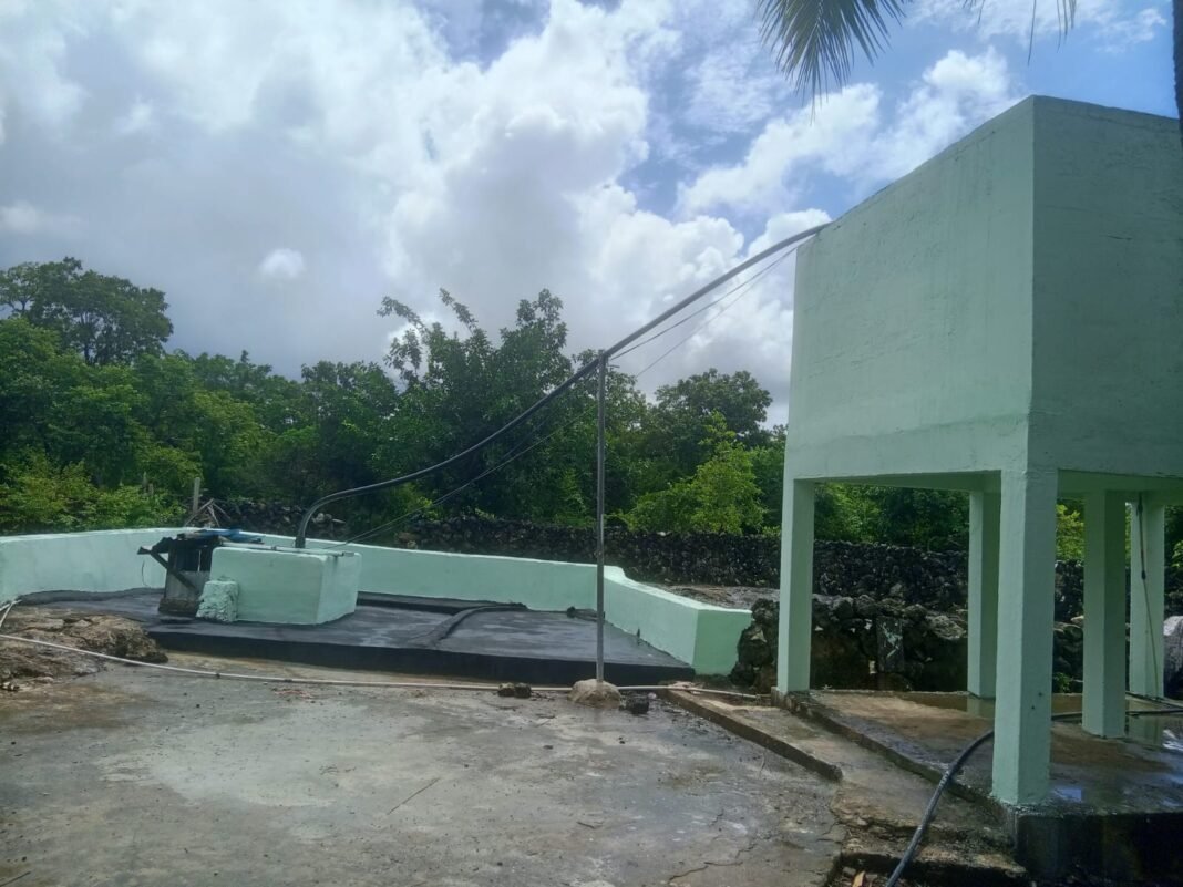 TMMD Ke-128 Kodim 1511/Pulau Moa Rampungkan Revitalisasi Sumber Air di Moain