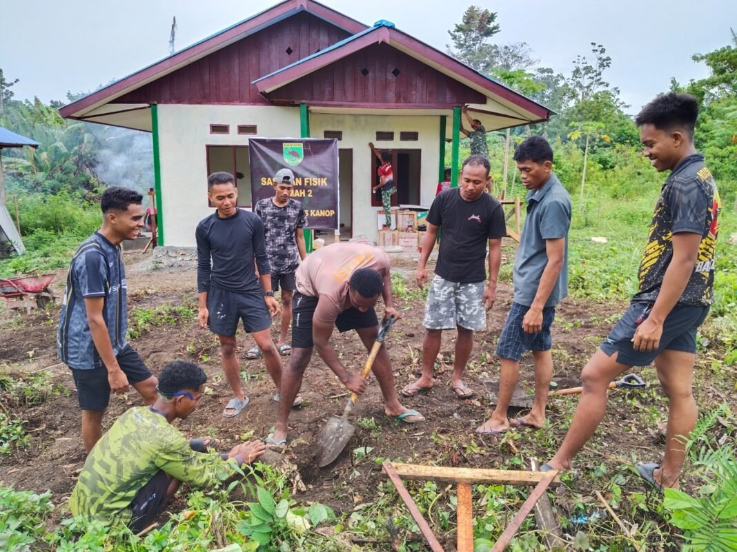 Sinergi TNI dan Masyarakat dalam TMMD Ke-128 di Manokwari