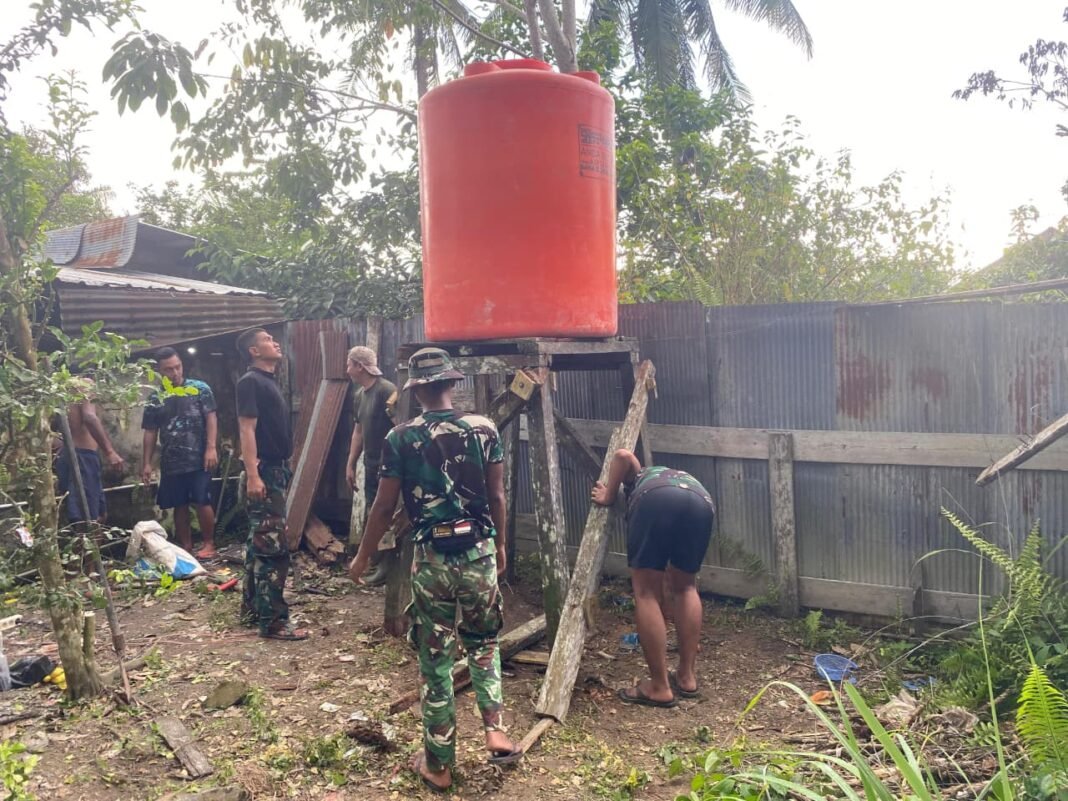 Antusiasme Bersama Satgas TMMD Ke-128 Meningkatkan Pembangunan Desa