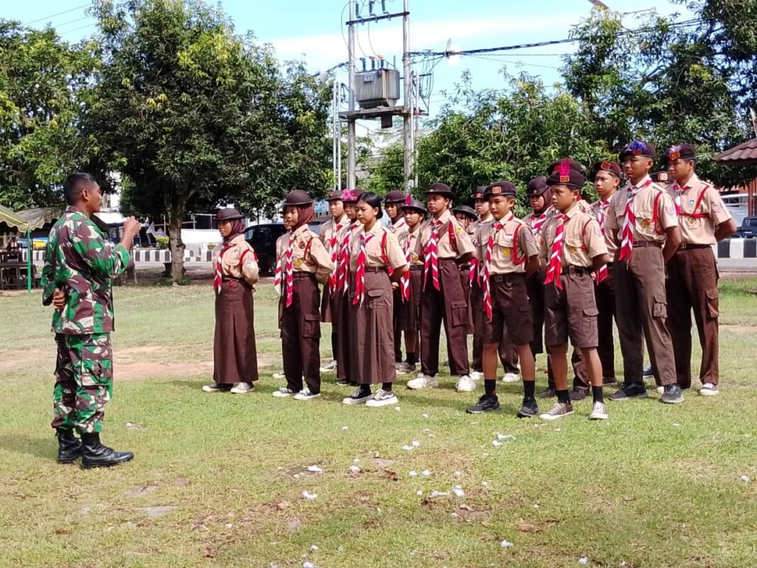 Kegiatan Seleksi Jambore Nasional Ke-XII oleh Koramil 1017-01/Bulik