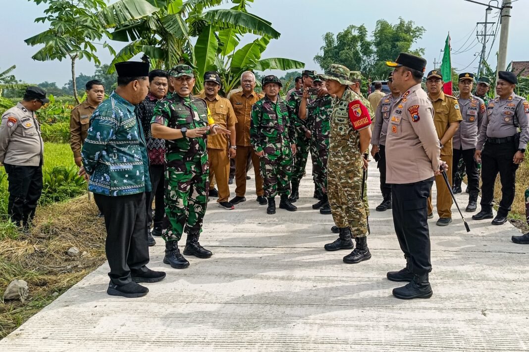 Progres TMMD ke-128: Wasev di Desa Slempit