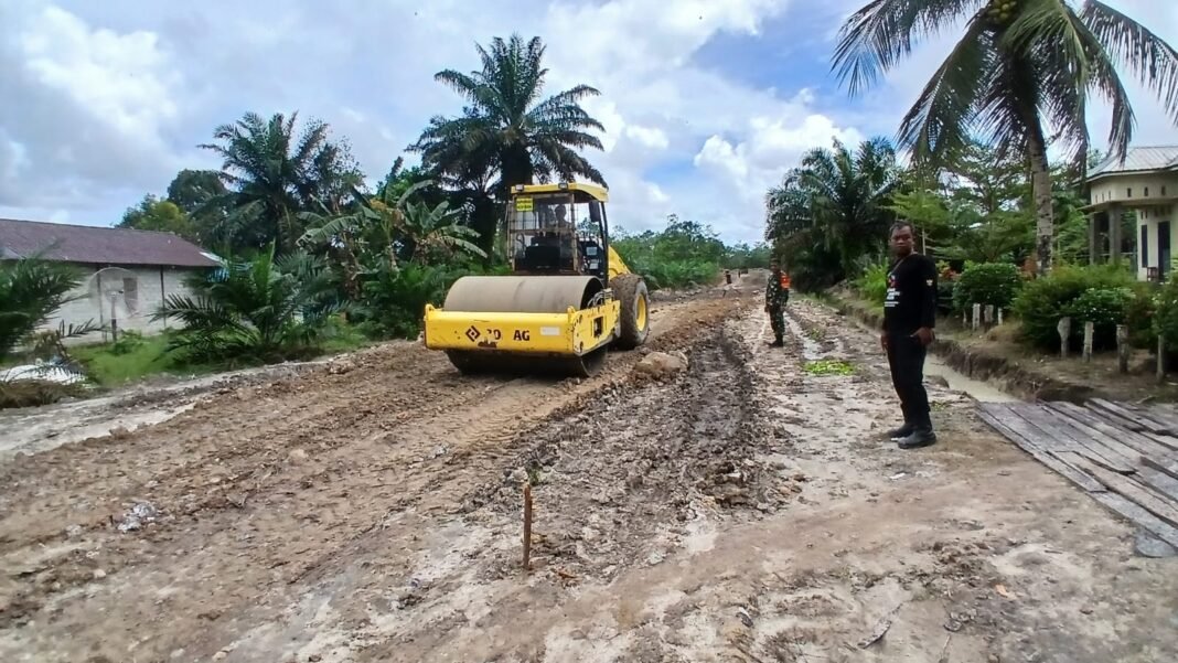 Dampak TMMD Ke-128 Kodim 1014/Pbn bagi Masyarakat Desa Sungai Hijau