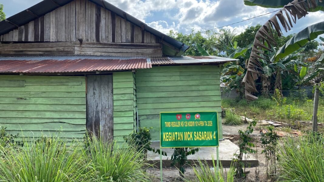 TMMD Ke-128: Upaya Membangun Desa Sungai Hijau