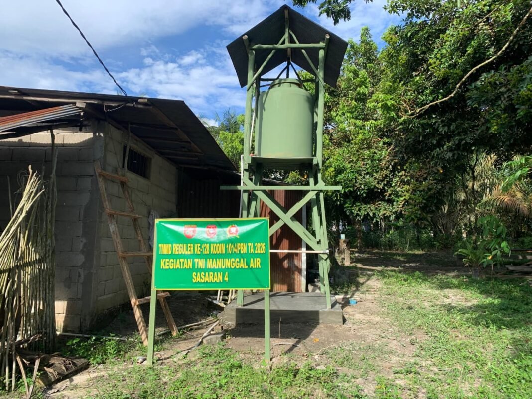 Keceriaan Desa Sungai Hijau melalui Program TMMD Ke-128
