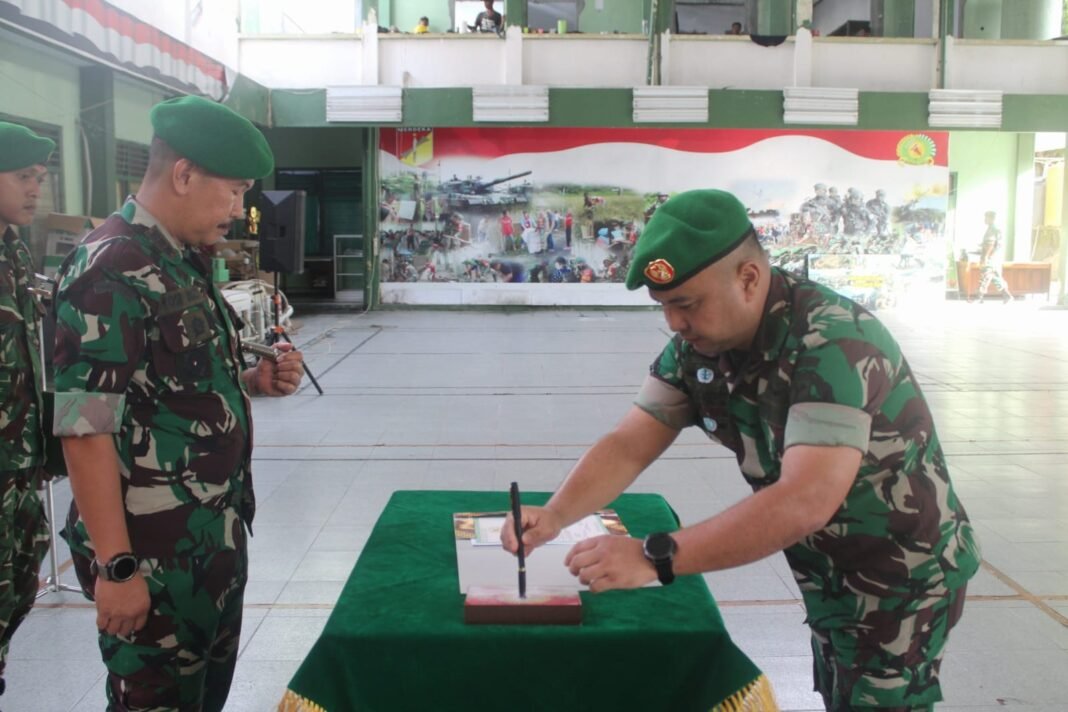 Serah Terima Jabatan Kasdim 1309/Manado di Hadiri Dandim