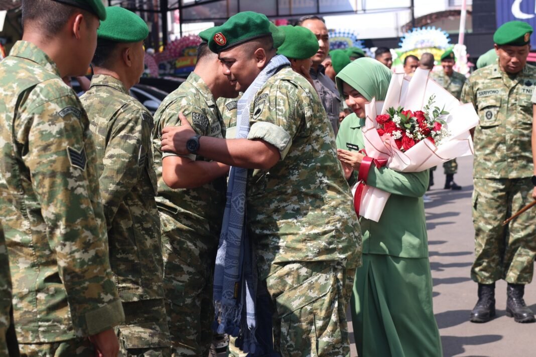 Momen Haru Acara Serah Terima Jabatan Dandim Batang