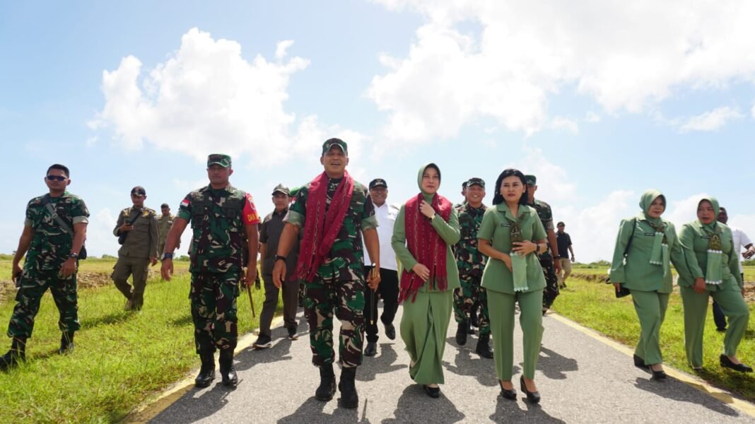 Pangdam XV/Pattimura Tiba di MBD, Siap Tinjau Prajurit Hingga Penutupan TMMD Ke-128