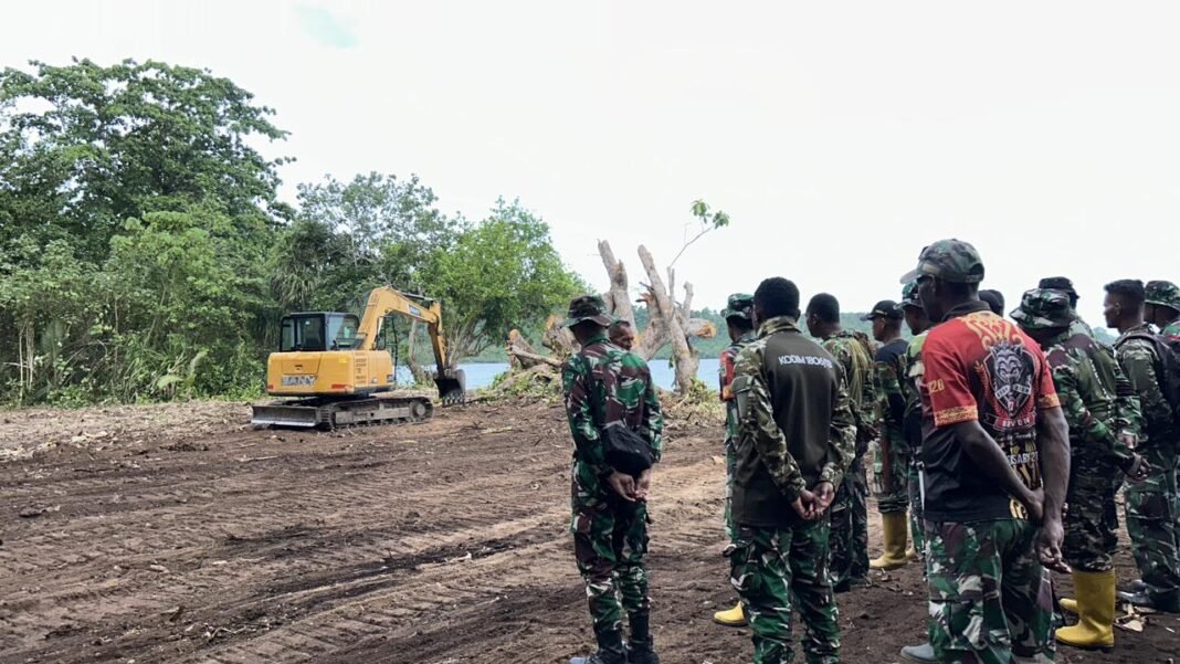 Persiapan Penutupan TMMD Melibatkan Masyarakat dan TNI