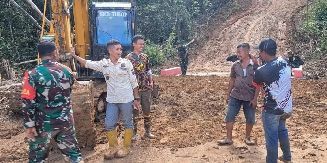 Jalan Baru untuk Masyarakat: Peningkatan Ekonomi Melalui TMMD