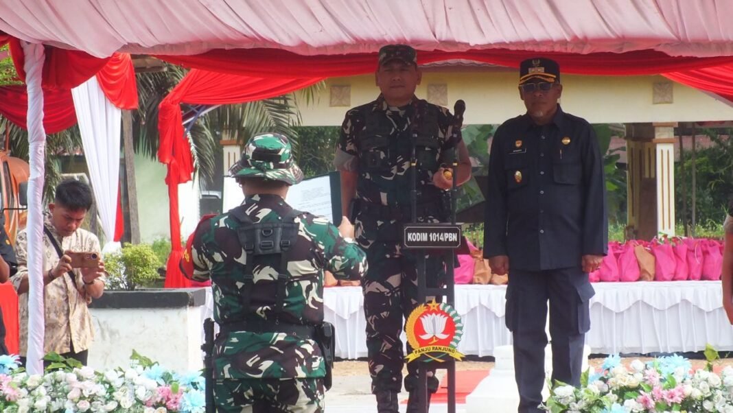 TMMD Ke-128 Resmi Ditutup oleh Danrem 102/Pjg