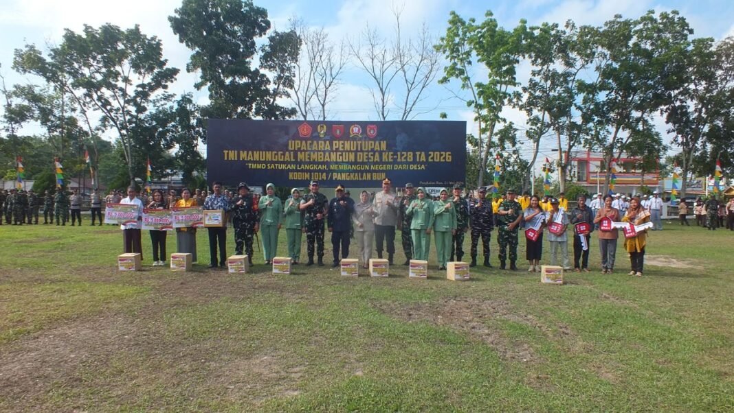 Upacara Penutupan TMMD: Kerjasama Solider untuk Desa